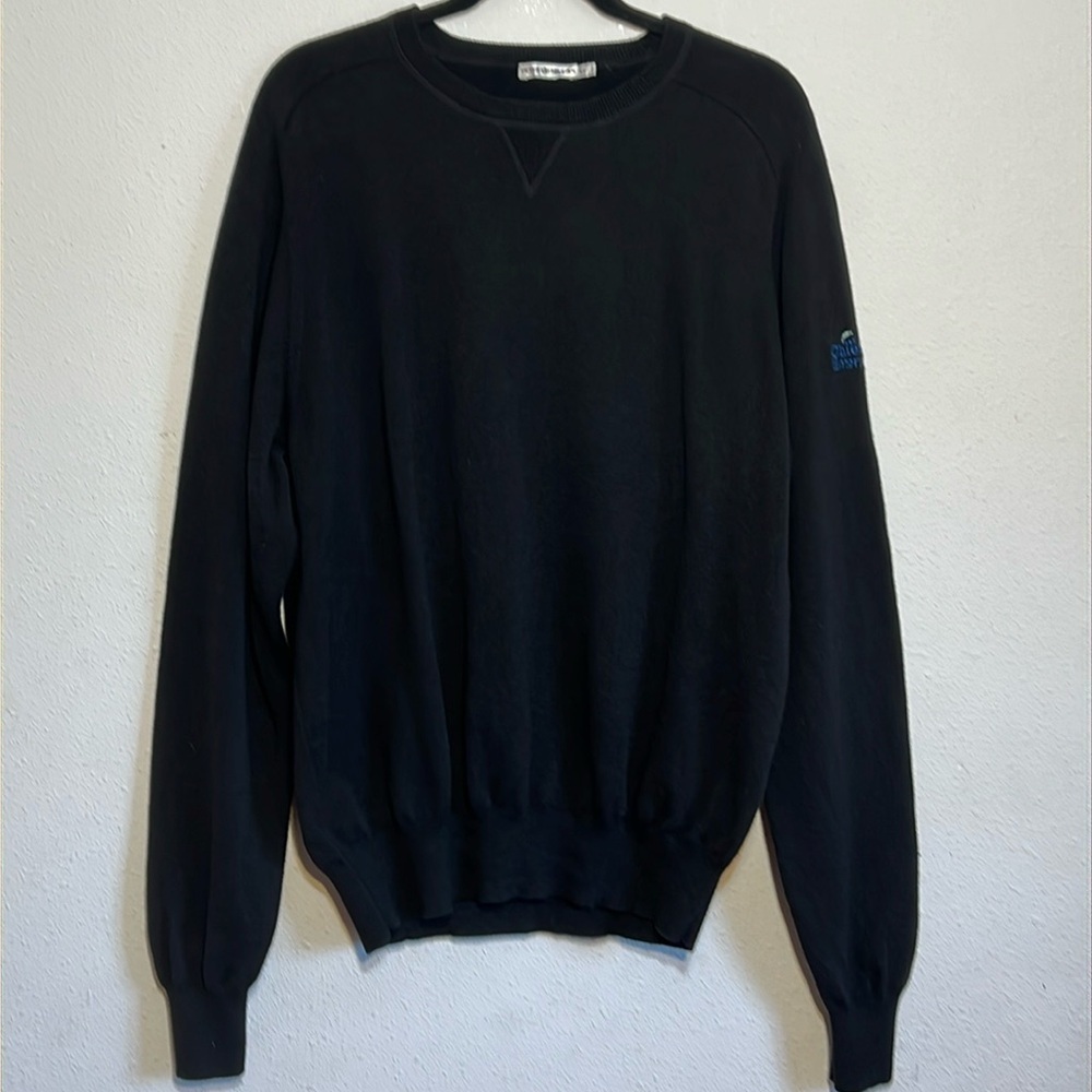 Peter Milar With Company Emblem 55% Wool 45% Cotton Size XL